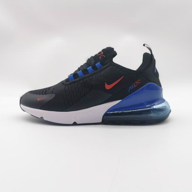 Nike Air Max 270 Men Shoes Black Blue Red-46 - Click Image to Close